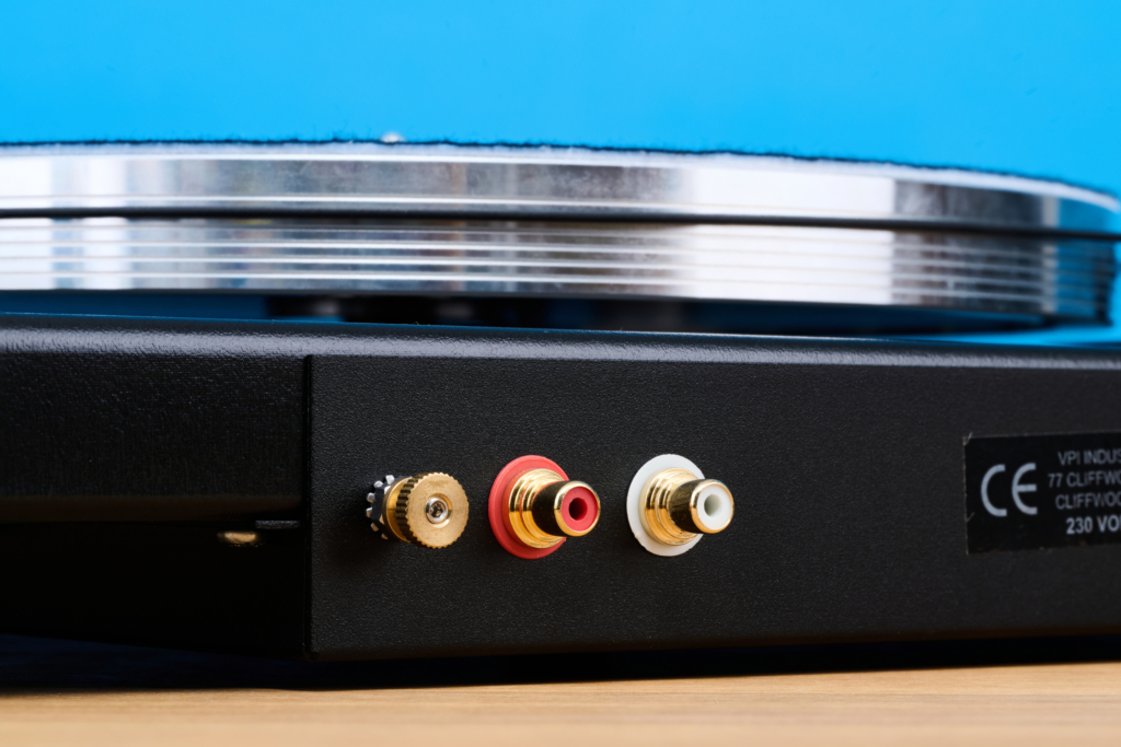 VPI Player Anschlüsse Rückseite