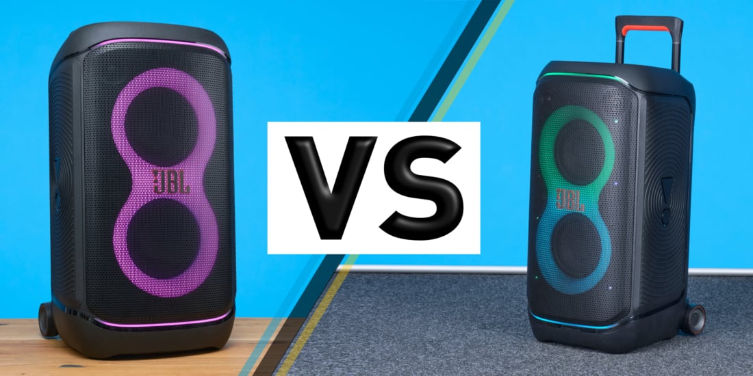 JBL Partybox 520 vs JBL Partybox Stage 320 im Vergleich Titelbild