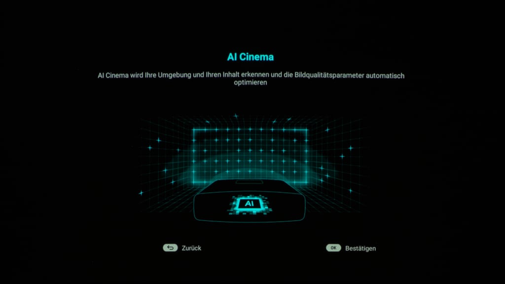 AI CInema Bildmodus
