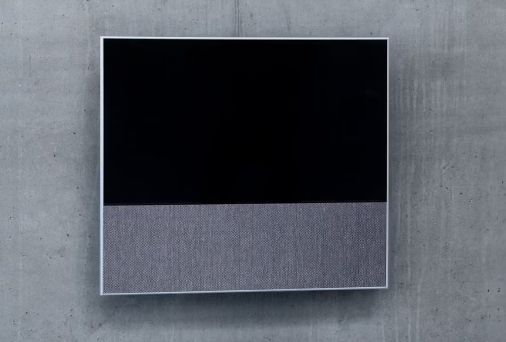 Der HiFi Frame lässt sich auch an der Wand aufhängen.