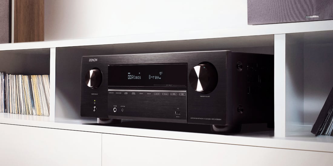 Der Denon AVC-X2850H ist ein neuer AV-Verstärker mit 8K-Support.