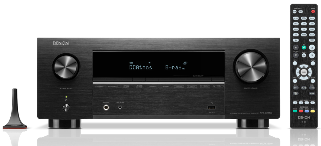 Der Denon AVC-X2850H ist ein AV-Verstärker aus dem Einstiegsbereich.