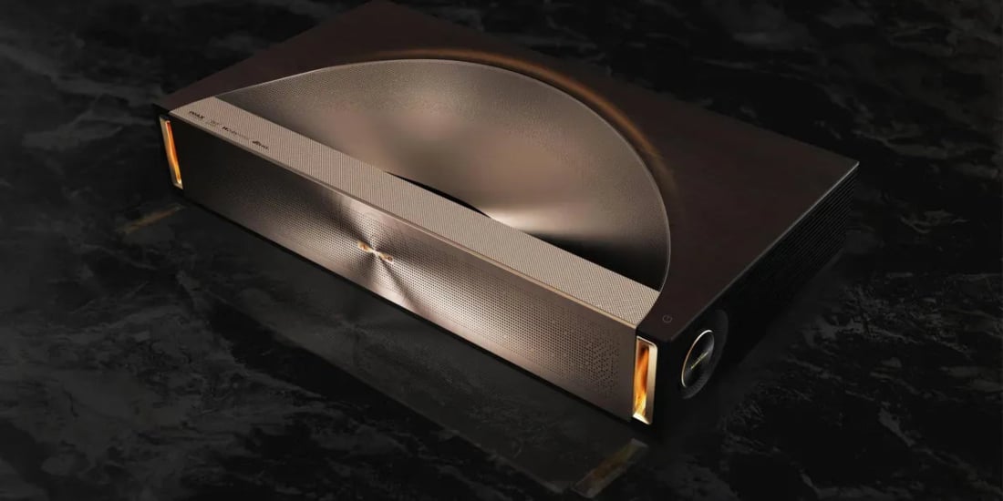 Der Hisense L9Q ist ein Ultrakurzdistanzbeamer mit Sound by Devialet.
