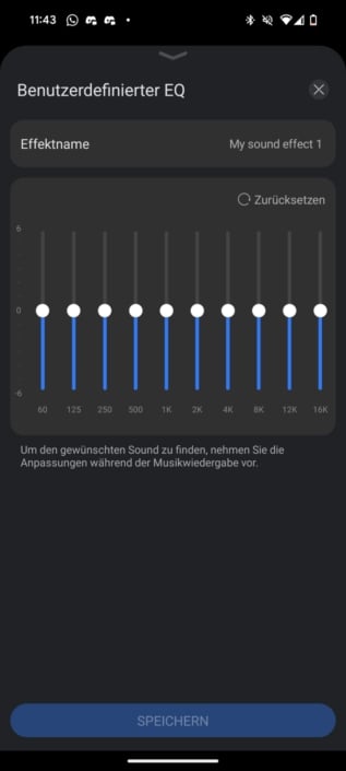 Huawei FreeBuds 7i – Equalizer