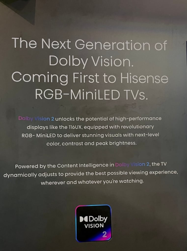 Hisense und Dolby Vision 2