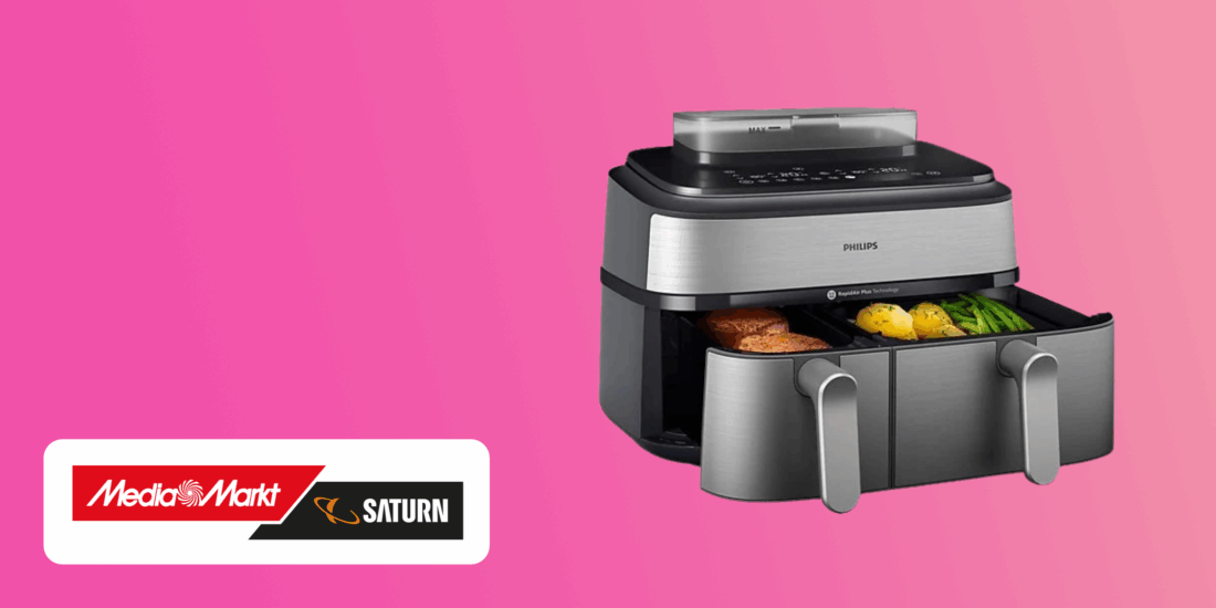 Airfryer von Philips stark reduziert! Jetzt fast 100 Euro sparen