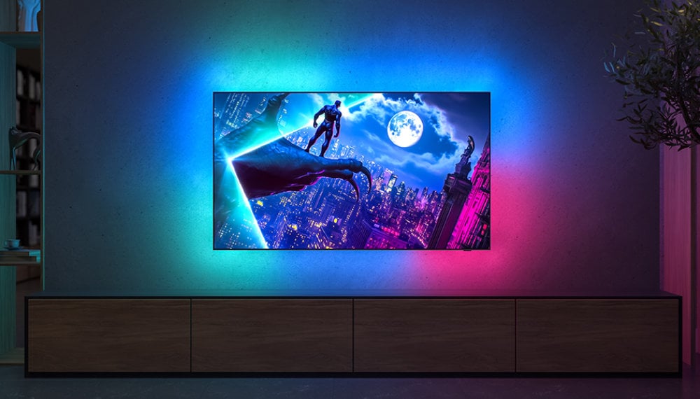 Der Philips OLED+950 startet in diesem Monat endlich in Deutschland.