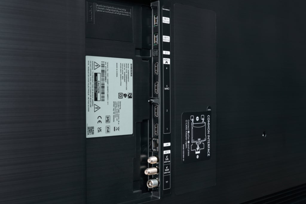 Anschlüsse beim QN90F