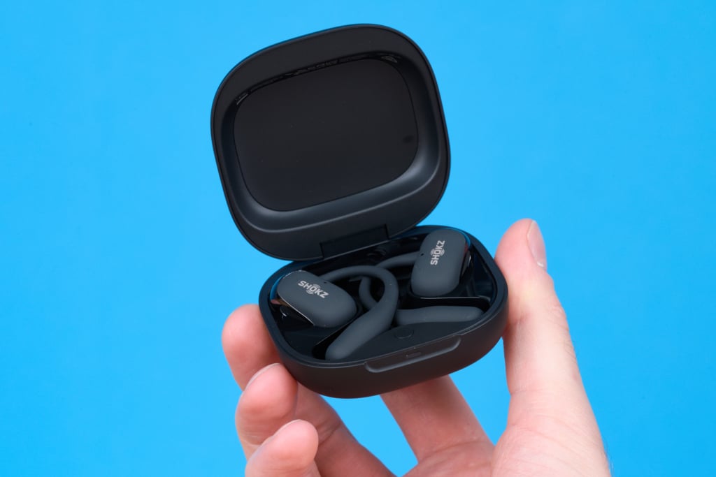 Shokz OpenFit 2+ – Benutzung im Case