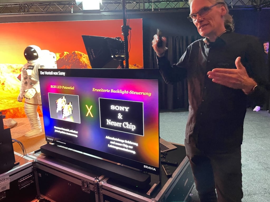 Sony RGB-Mini-LED-Fernseher Prototyp IFA 2025