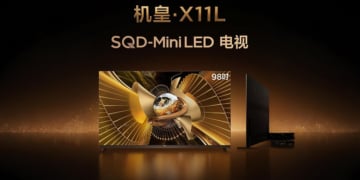 Der TCL X11L nutzt eine neuartige Hintergrundbeleuchtung.