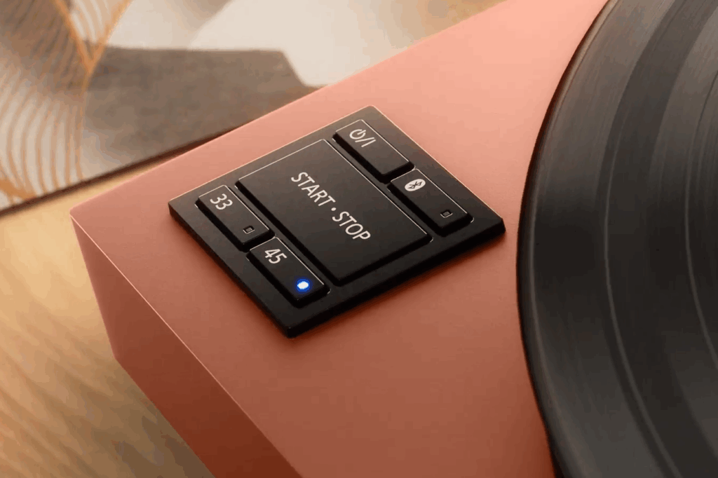 Technics SL-40CBT Advertorial | Bedienfeld Detail