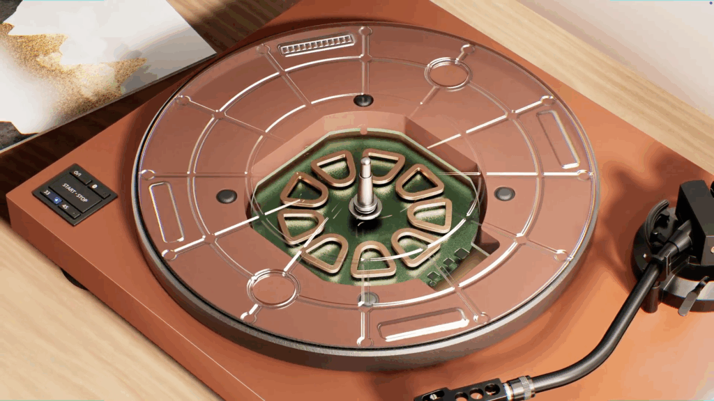 Technics SL-40CBT Advertorial | Kernloser Antrieb