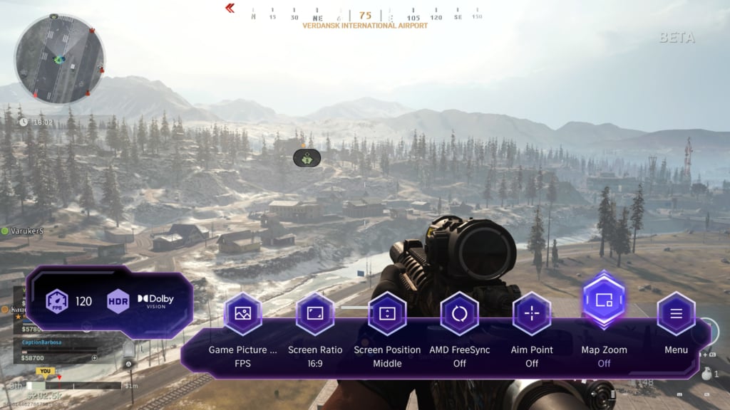 Game Bar bei Shooter