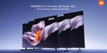 Xiaomi bringt seine neuen Mini-LED-Fernseher der Reihe TV S Pro 2026 auf den Markt.