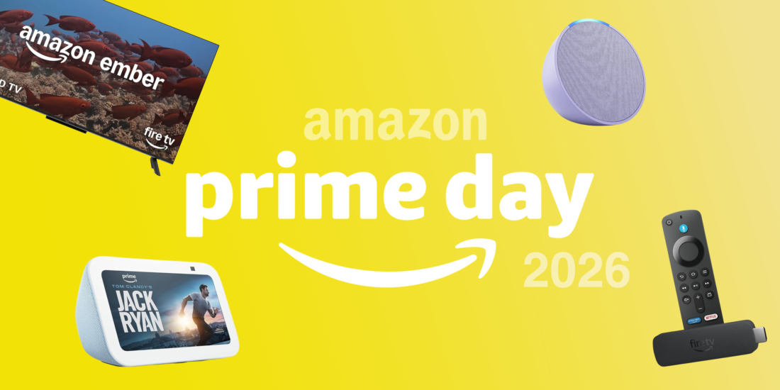 Amazon Prime Day 2026 Die besten Deals fuer TVs Beamer Lautsprecher und mehr im Ueberblick