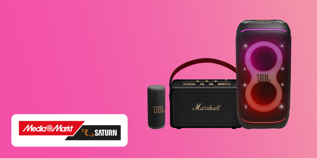 Die besten Deals fuer Bluetooth Lautsprecher der MediaMarkt Mehrwertsteuer Aktion