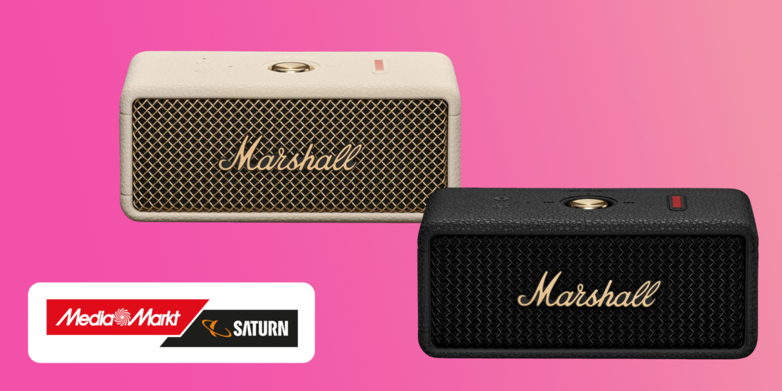 Marshall Emberton III zum Tiefpreis dank MediaMarkt MwSt.-Aktion