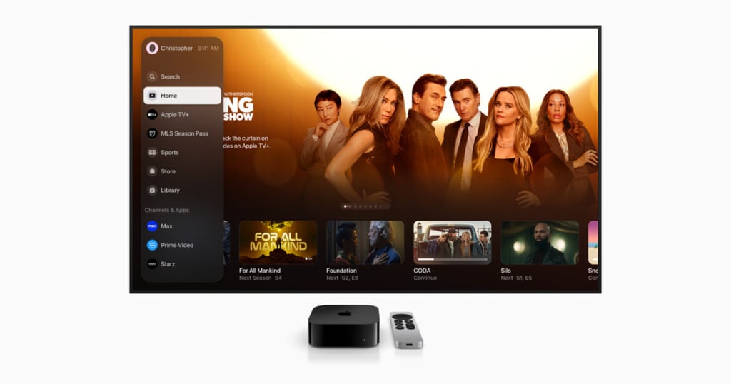 Aus Apple TV+ wird Apple TV - somit gibt es nun eine App, ein Gerät und einen Streaming-Dienst mit demselben Namen.