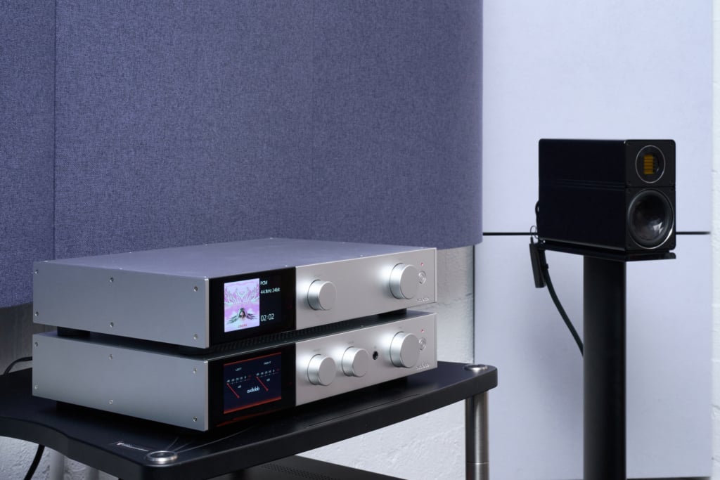 Audiolab 9000A Testsituation mit 9000N