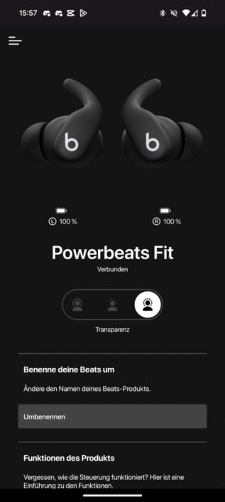 Beats Powerbeats Fit – Screenshot