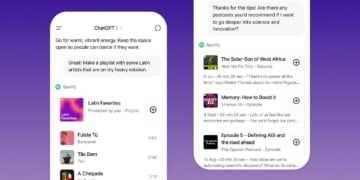 Spotify vernetzt sich jetzt direkt mit ChatGPT.