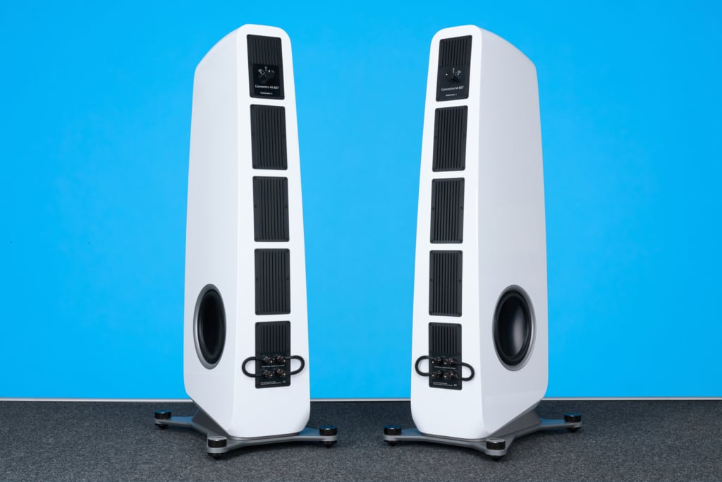 Elac Concentro M 807 Paar Rückseite