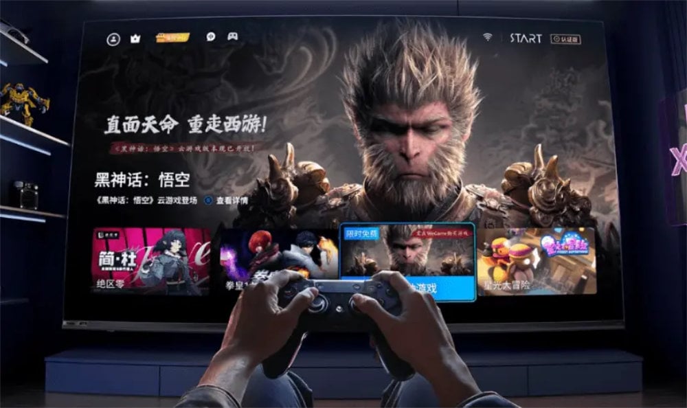 Hisense stellt die Gaming-Qualitäten des E8S Pro besonders heraus.