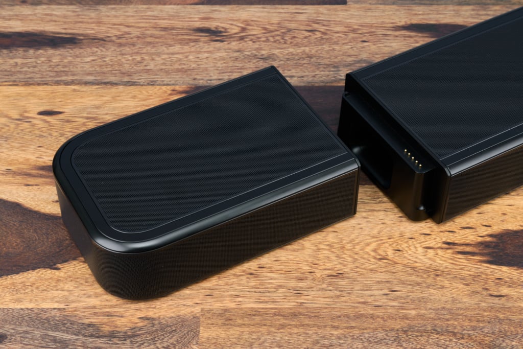 Rear-Speaker abgenommen