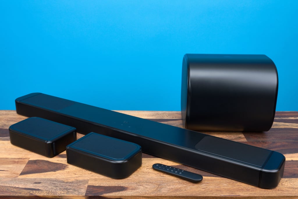 Rear-Speaker, Soundbar und Subwoofer