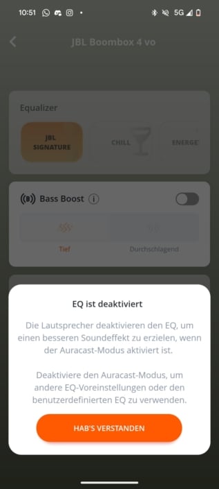 JBL Boombox 4 – Auracast