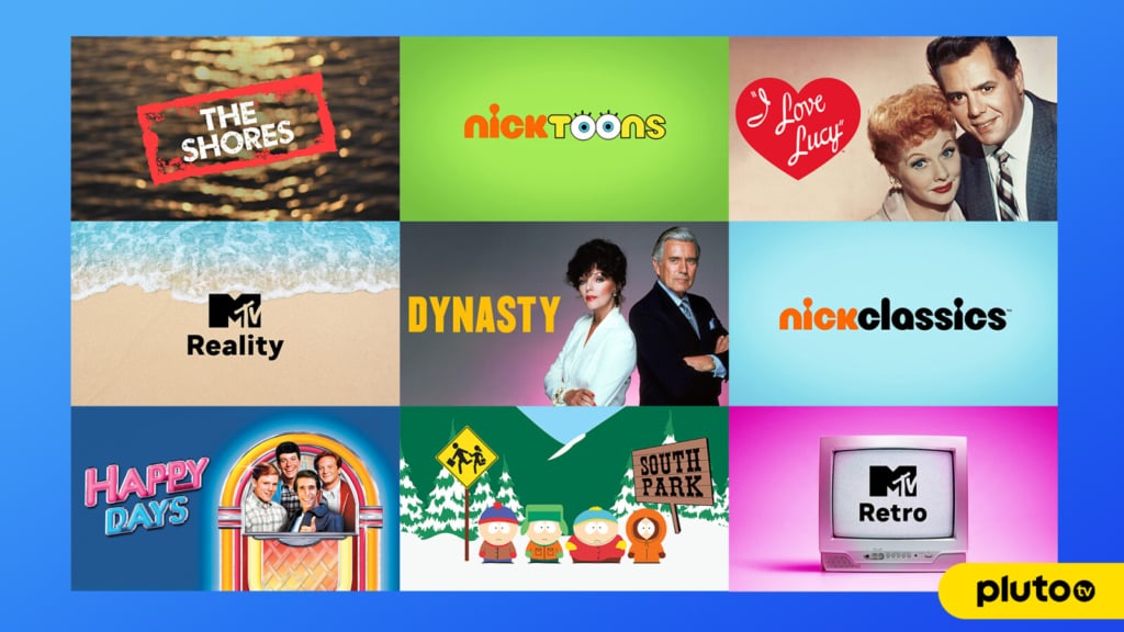 Der FAST-Pionier Pluto TV steht auf fast allen Geräten zur Verfügung. 