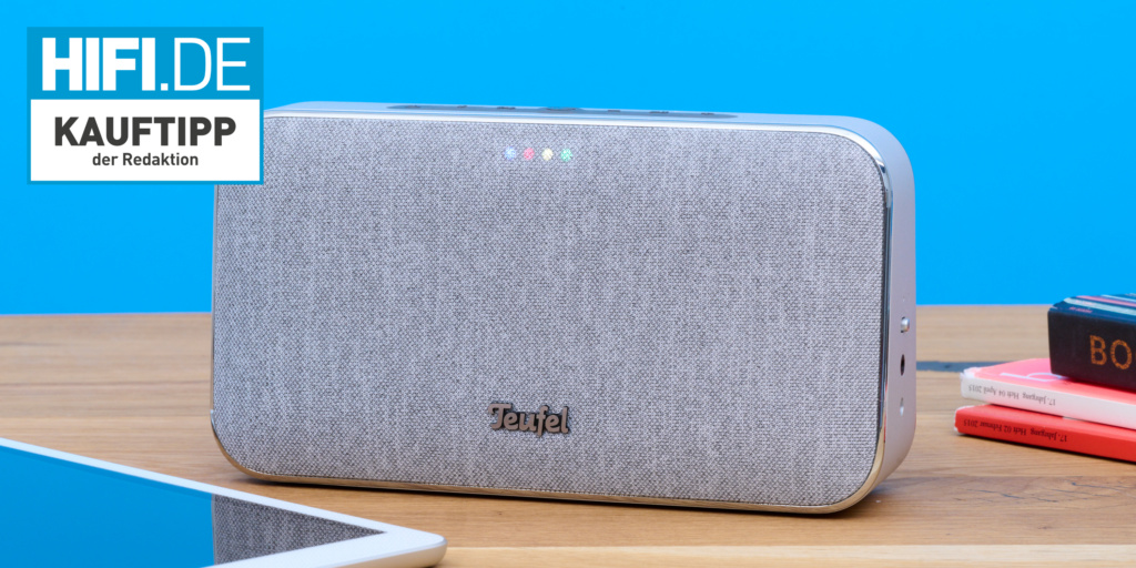 Die besten Lautsprecher mit Google Cast Kauftipp der Redaktion Teufel Motiv Go Voice