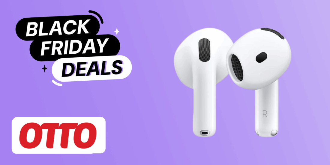 Jetzt AirPods 4 superguenstig bei Otto kaufen dank Black Friday