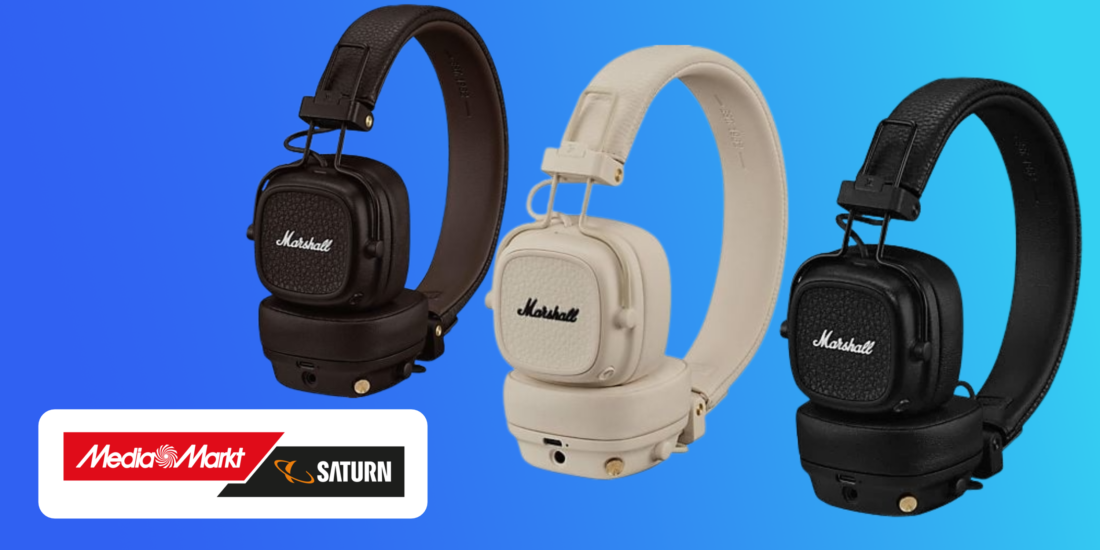 Marshall Major V: Kult-Hörer jetzt mit über 30 % Rabatt bei MediaMarkt