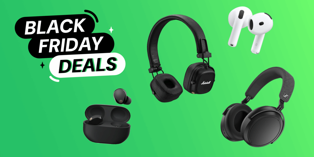 Top Black Friday Deals fuer Bluetooth Kopfhoerer von Apple Sennheiser Sony und Co