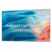 Valerion Fresnel-Umgebungslichtunterdrückung-Leinwand – 100 Zoll