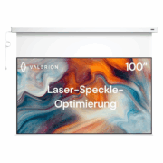 Valerion Motorisierte Projektorleinwand – 100 Zoll