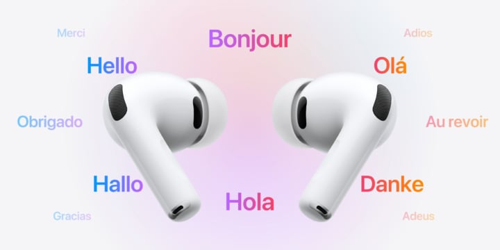 Die Apple AirPods erhalten auch in Deutschland die Live-Übersetzung als Funktion.