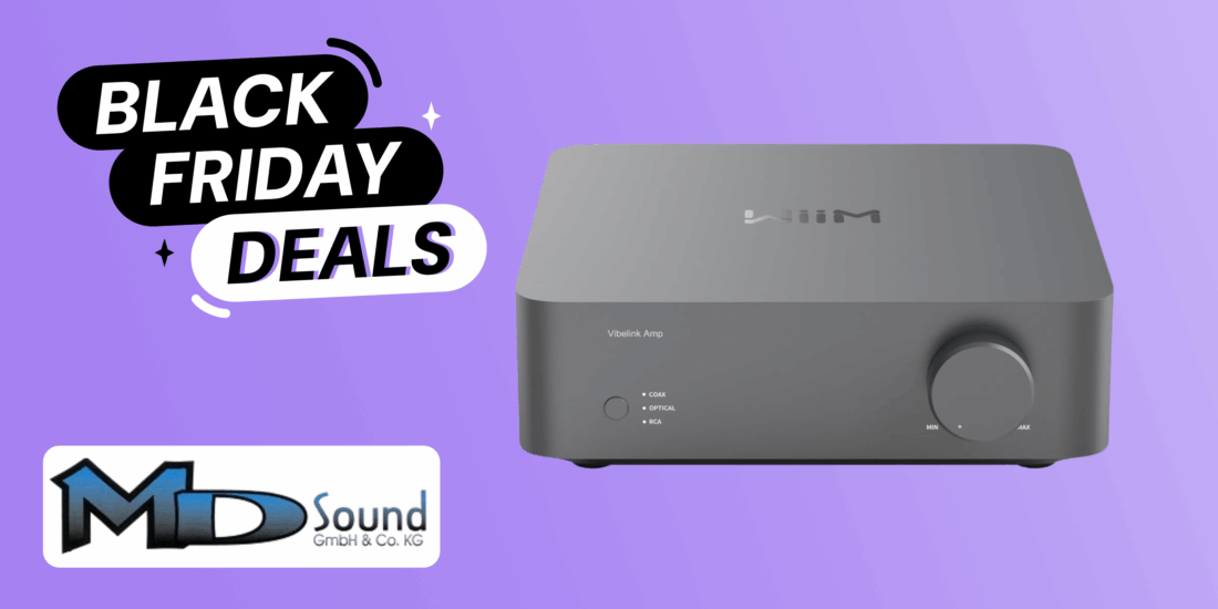 HIFI.DE Black Friday Deal | WiiM Vibelink Amp MD Sound