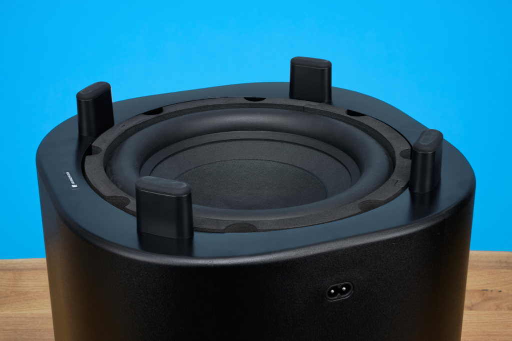 Downfiring Subwoofer Ansicht von unten