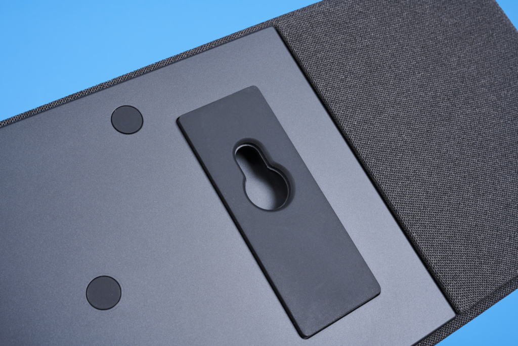 Wandhalterung für die erste Einrichtung der Soundbar