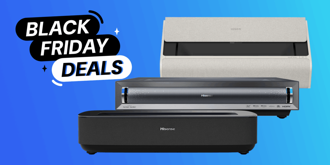 Laser TV Beamer Black Friday