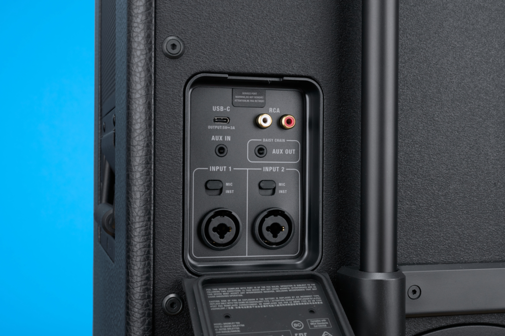 Marshall Bromley 750 im Test – Anschluesse