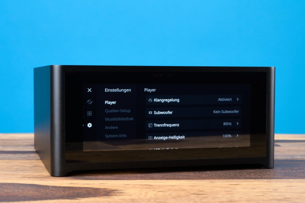 NAD M10 V3 Klangeinstellungen