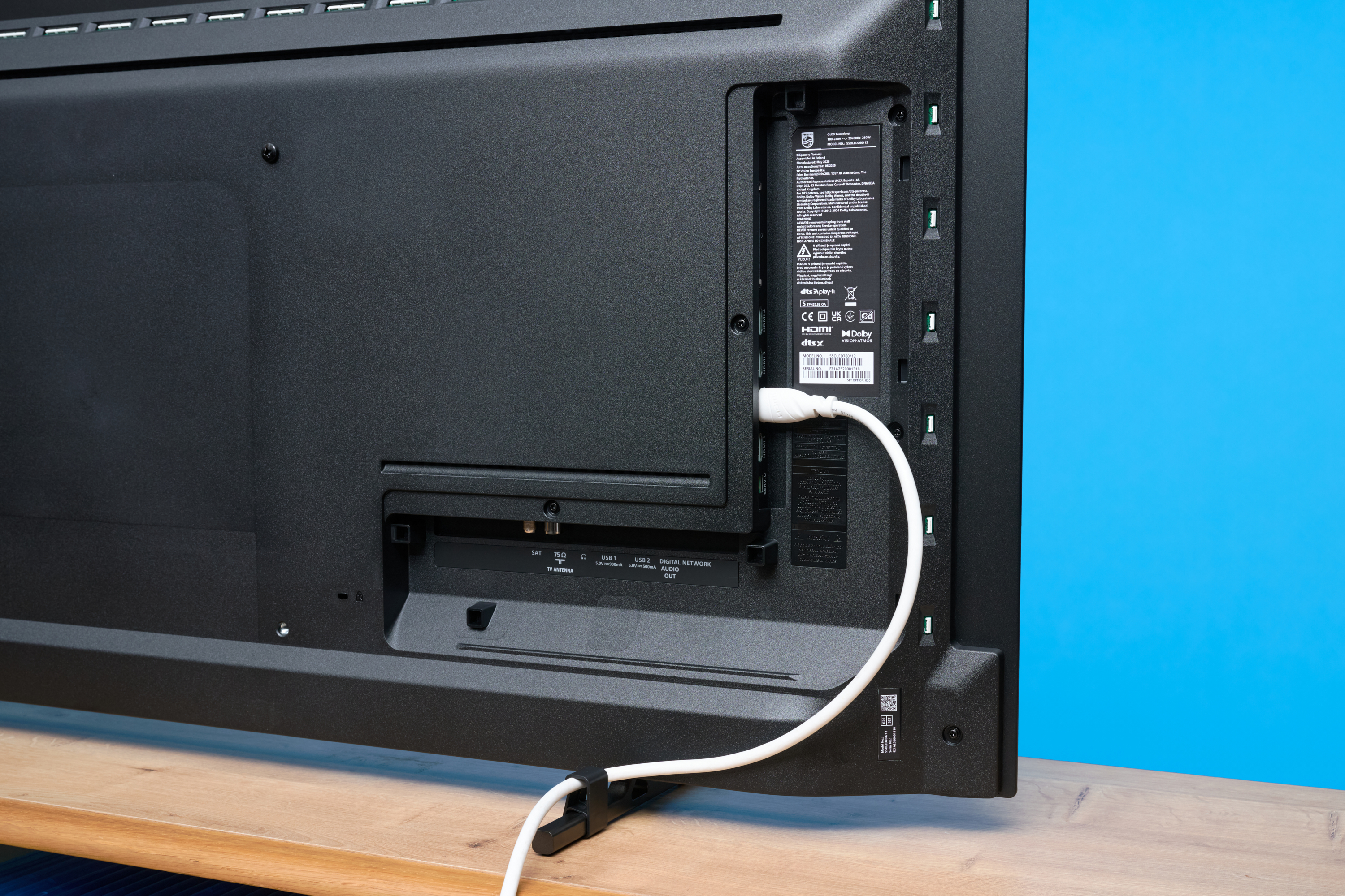 Kabelführung Philips OLED760