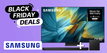 Samsung S95F 65 Zoll Soundbar Angebot Black Friday