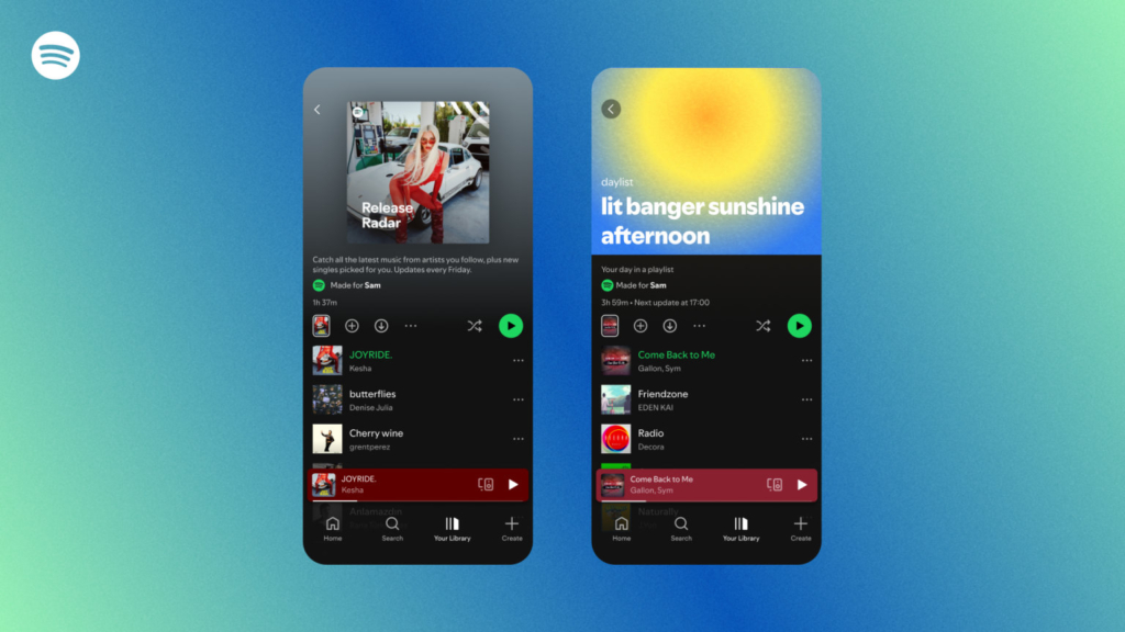 Spotify lernt deine Vorlieben desto besser kennen, je mehr Musik du hörst.
