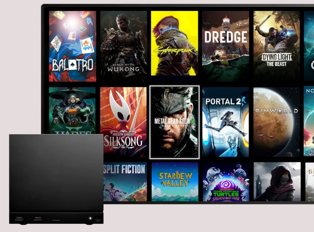 An der Steam Machine kannst du deine komplette PC-Spielesammlung nutzen.