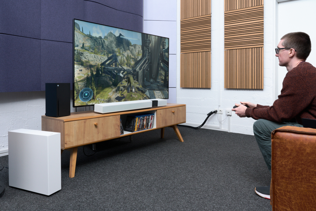 Testsituation Teufel Cinebar 22